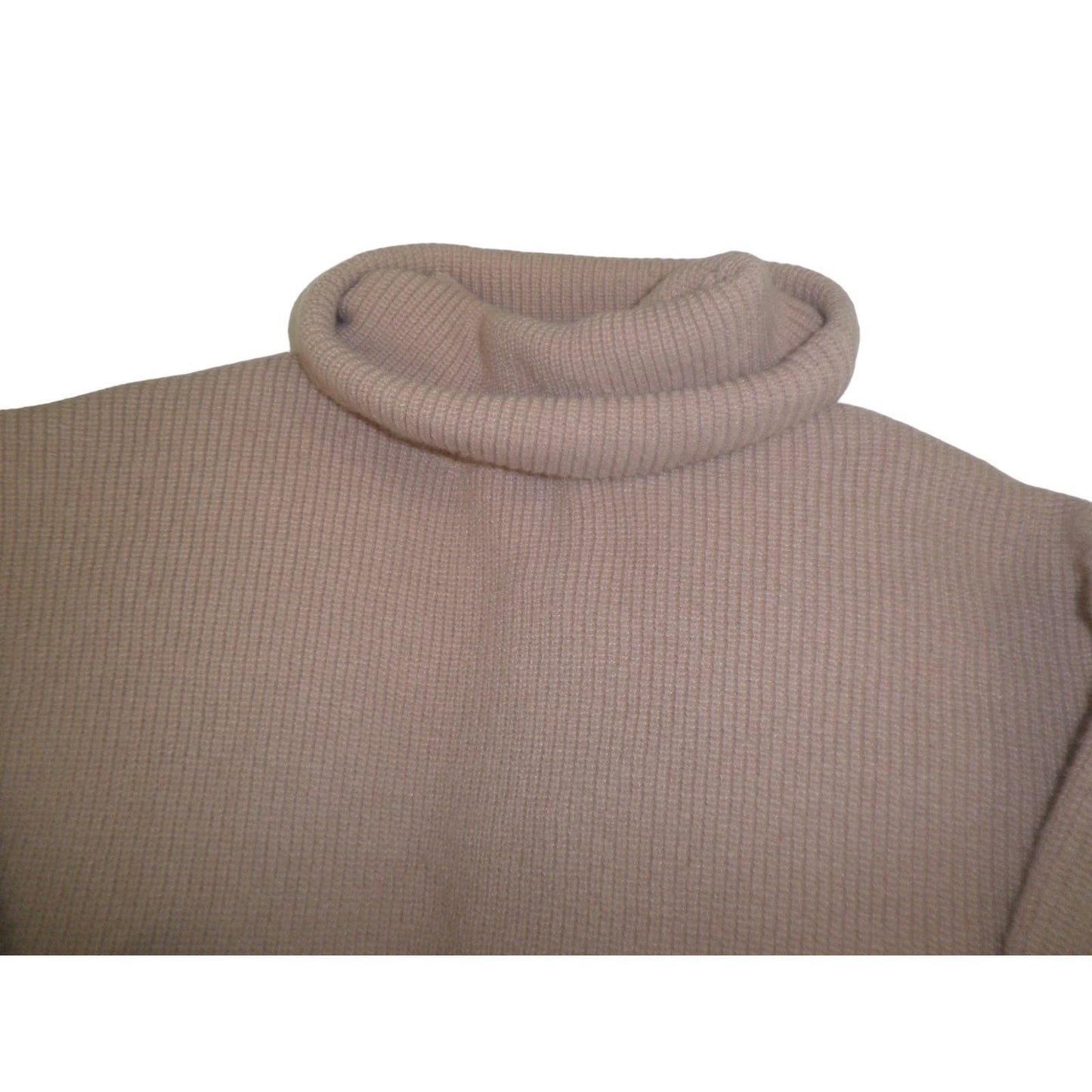 Women's Oversized Medium Ribbed Turtleneck Sweater