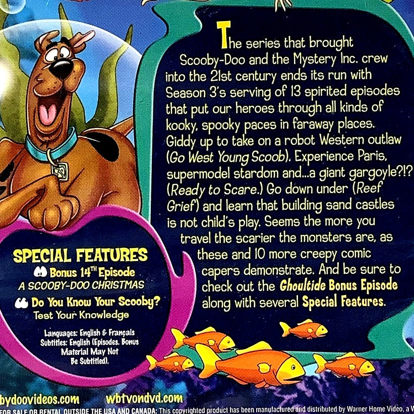 What's New Scooby-Doo?: Season 3 [DVD 2-Disc Set 2008] 288 Minutes of Animation