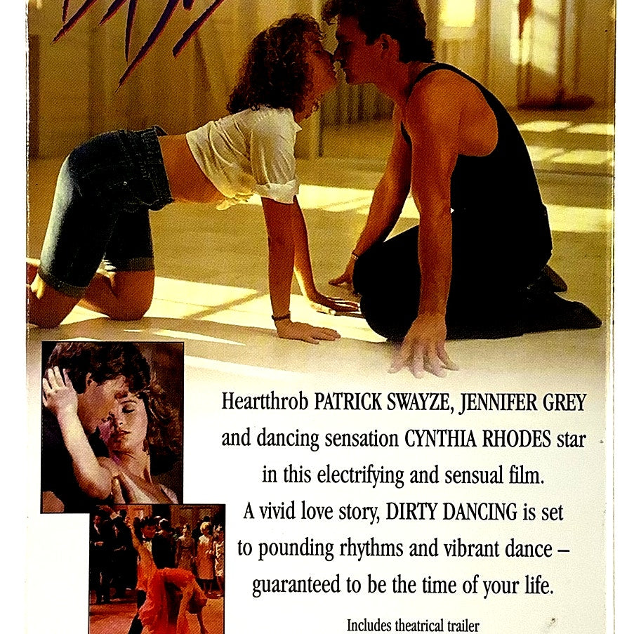 Dirty Dancing (1997 VHS) 105 Minutes Drama, Patrick Swayze, Jennifer Gray, EUC