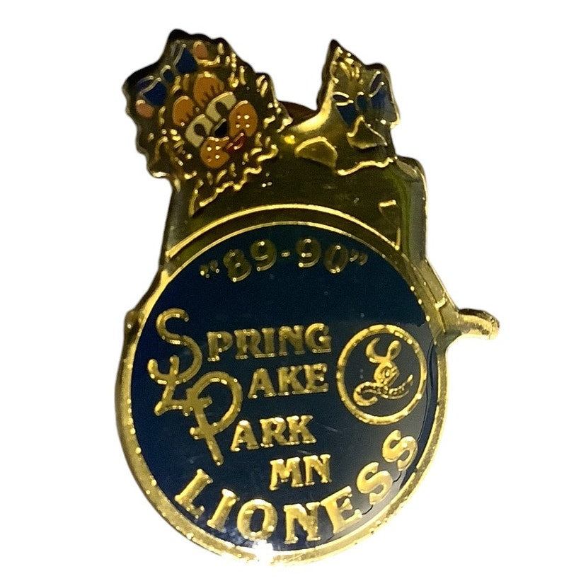 1990 Lions Club International,  Spring Lake Park Lioness Broach Pin