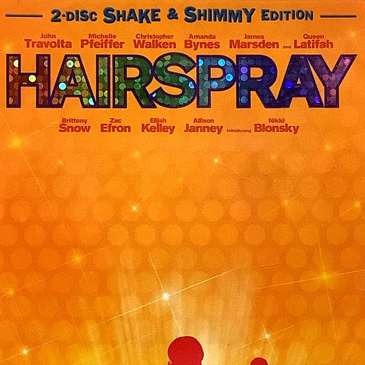 Hairspray (Two-Disc Shake & Shimmy Edition DVD 2007) 117 Minute Musical Comedy