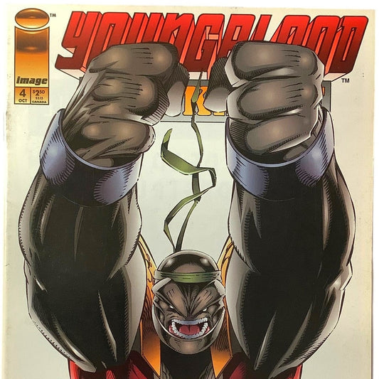 Youngblood Strikefile #4, Oct 1993, NM 9.4, Image Comics