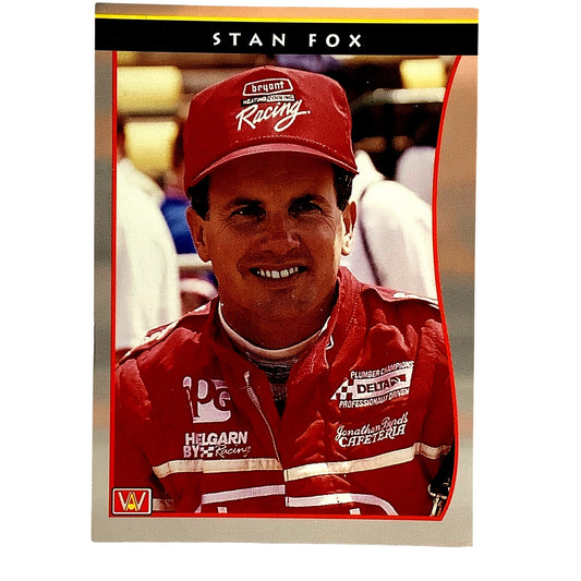 Indy Driver- Stan Fox, Bryant #91, 1992 Indy Car World Series, Card #14, NM