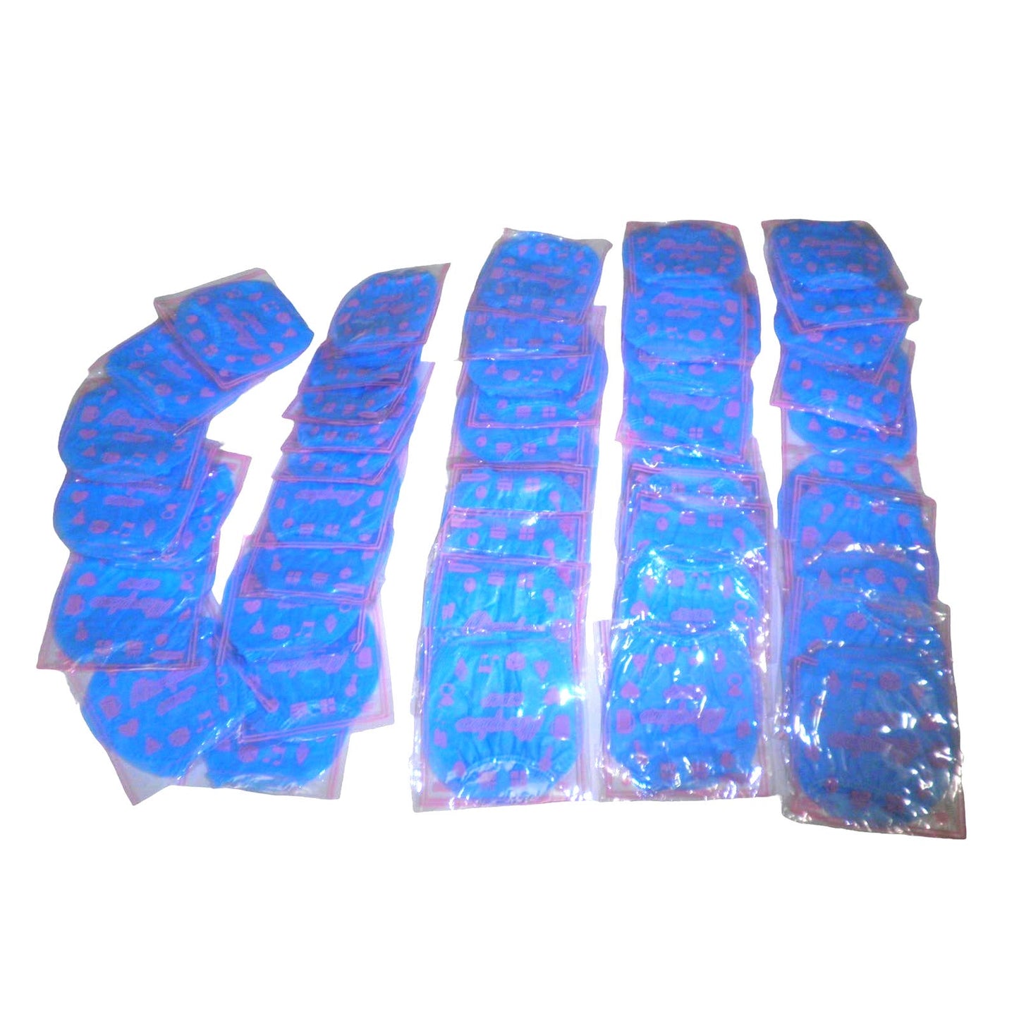 48 Disposable Microphone Covers, Blue, Windscreen Protective, Hygiene Covers