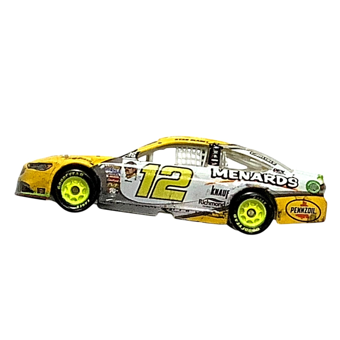 Ryan Blaney #12 Pennzoil, Ford Fusion, NASCAR 1:64 Die Cast Car, 2018 Lionel EUC