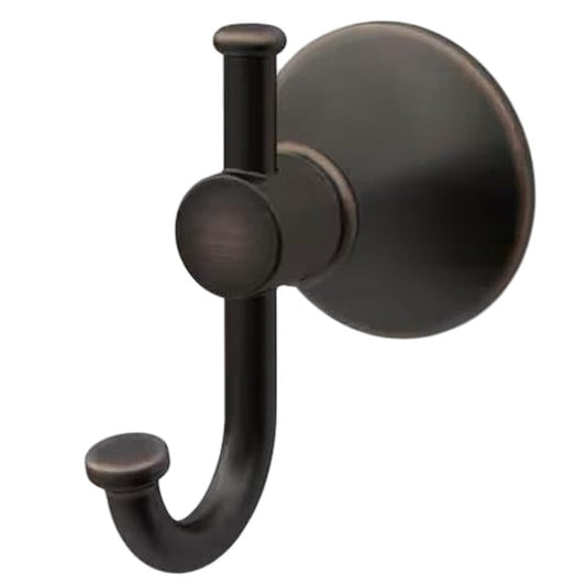 Glacier Bay Sadira Robe Hook in Bronze, 2.5" x 4.12" x 3.93"