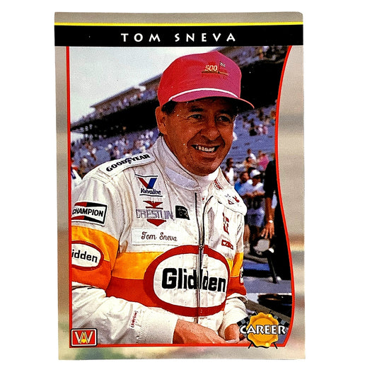 Indy Driver - Tom Sneva #59 - Career, 1992 Indy Car World Series Card #87 NM