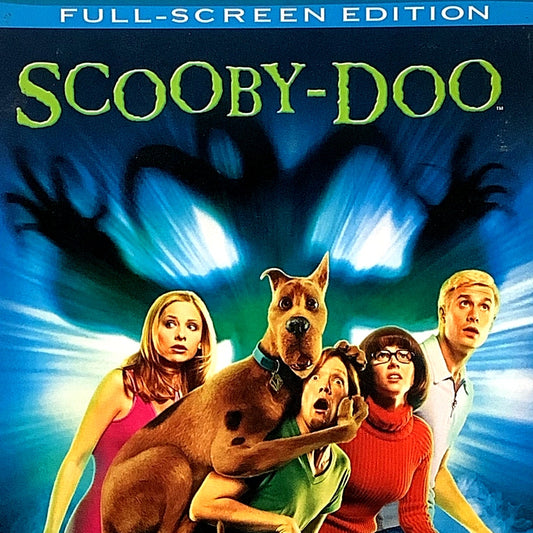 Scooby-Doo (Full Screen Edition, PG DVD) 86 Minute Comedy w/ Soundtrack Tunes