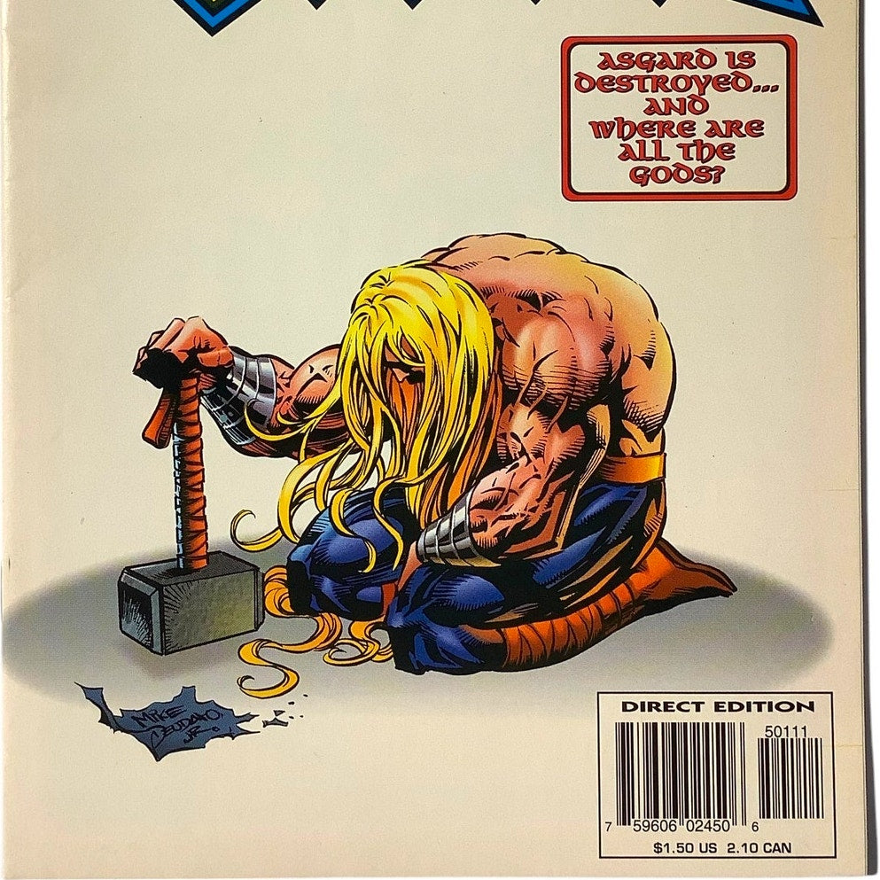 Marvel's Thor: Prey #501, Out of the Blue, Aug 1996, NM 9.4, Direct Edition