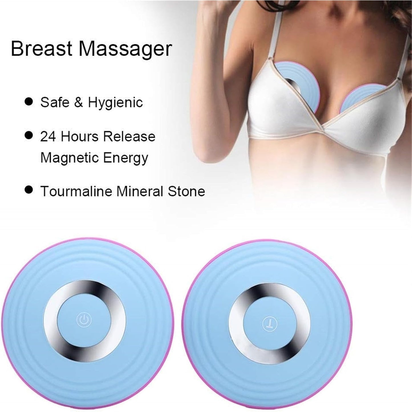 Meinan Wireless Electric Breast Massager for Lump, Dredging, Enlargment and More