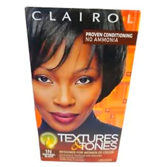 Clairol Professional Textures & Tones Hair Color 1n Natural Black