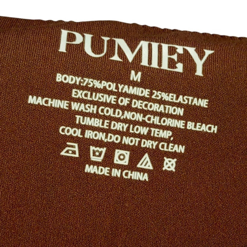 PUMIEY L/S T Shirts Sweetheart Neck - Slim Fit Going Out Tops Sexy Basic Tee