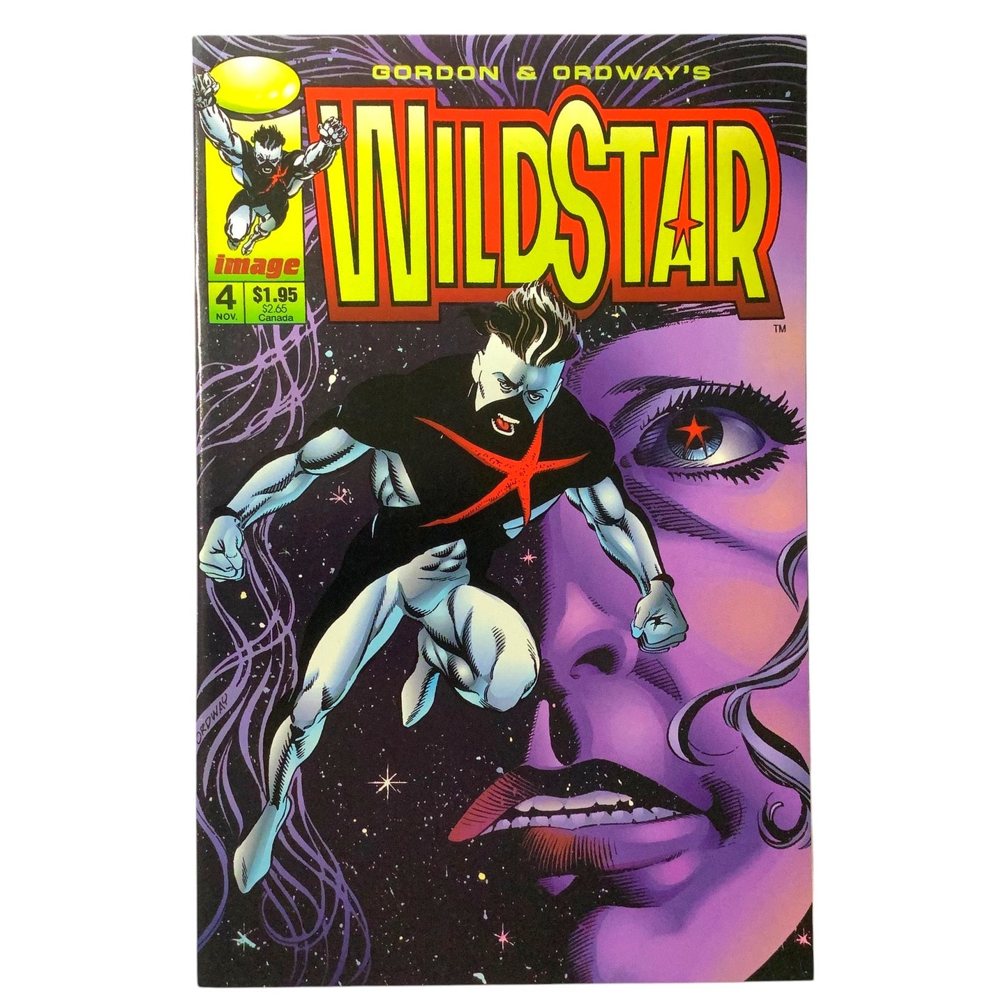 Wildstar #4, Nov 1993, NM 9.4, Image Comics