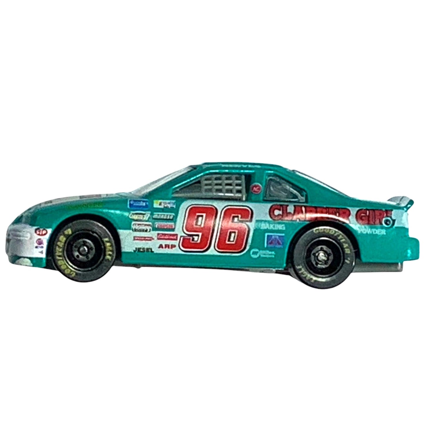 Stevie Reeves #96 Clabber Girl, NASCAR 1:64 Die Cast Car, 1996 Racing Champions