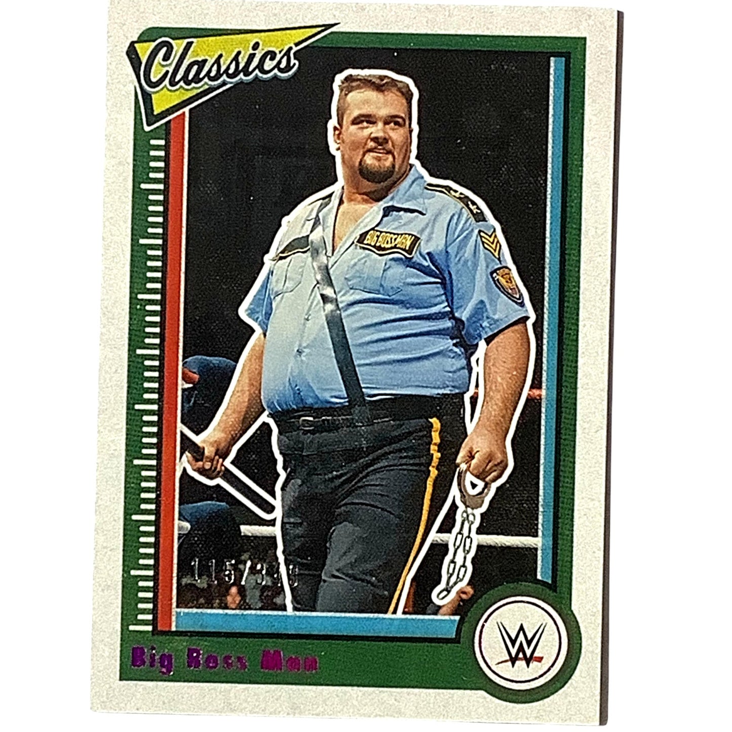 Limited #115/349 Big Boss Man Card 162, 2023 Panini -Chronicles Classics WWE NM+