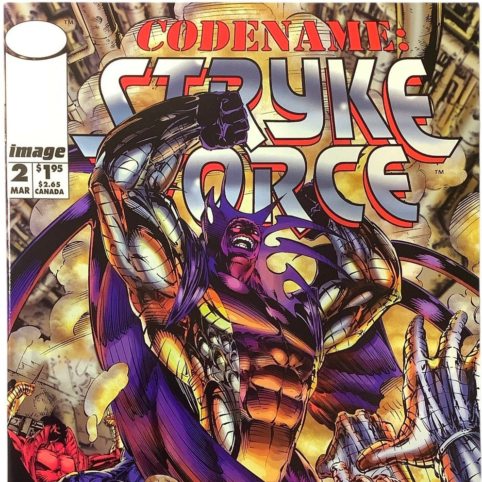 Codename Strykeforce #2, Mar 1994, NM 9.4, Image Comics