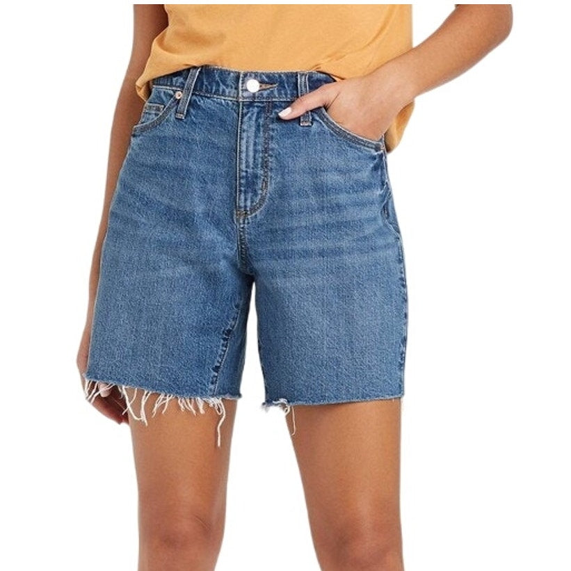 Women's High-Rise Vintage Bermuda Jean Shorts - Universal Thread, 8 / 29R