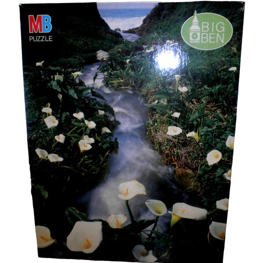 VTG Milton Bradley 1000 PC Puzzle, Big Sur Coast, CA, #4962-14 New in Sealed Box