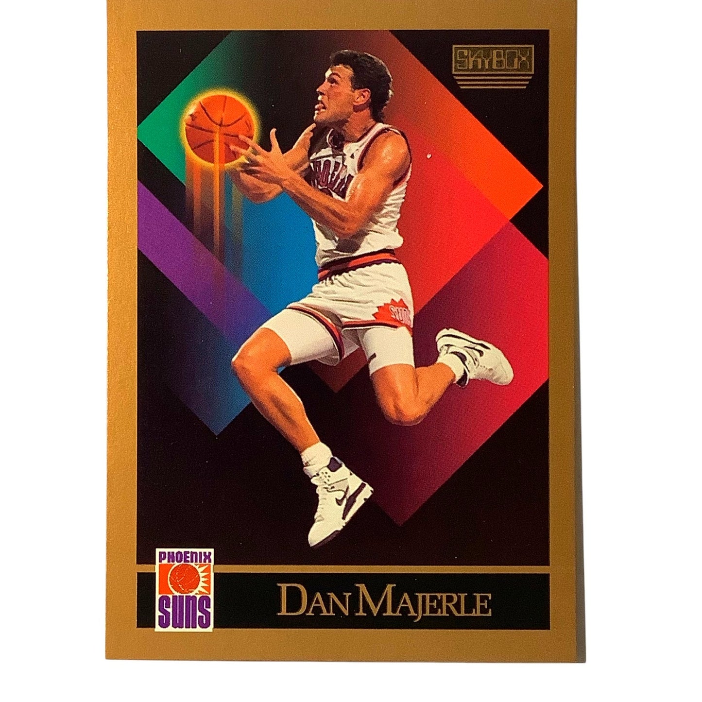 Dan Majerle, Card #226, Phoenix Suns, 1990 NBA Skybox NM+