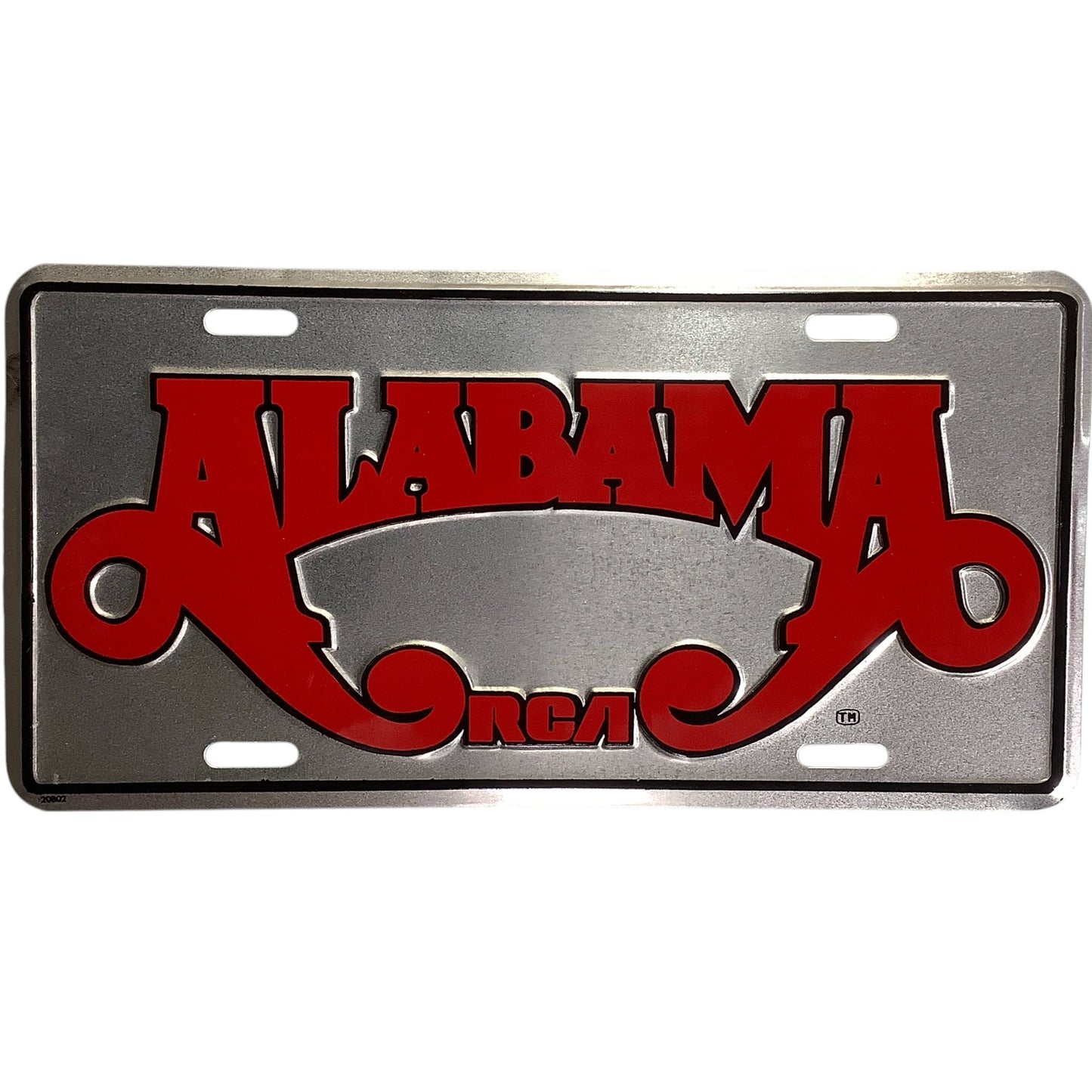 Car Tag - 2001 Fan Club Exclusive for the Pop/Country Band, Alabama, RCA