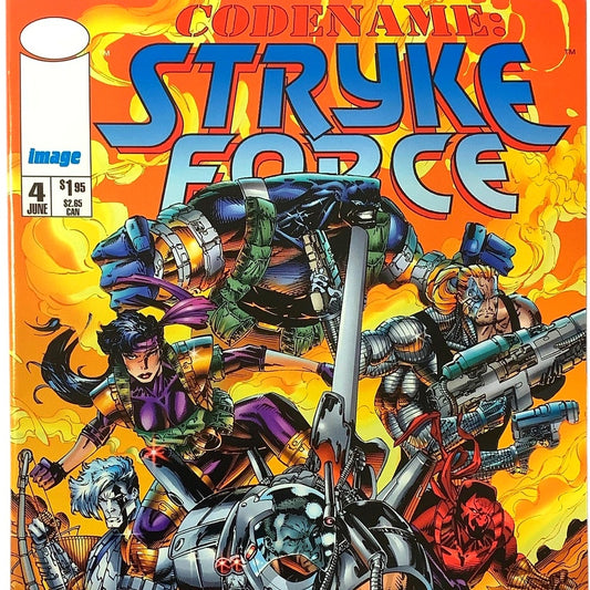 Codename Strykeforce #4, Jun 1994, NM 9.4, Image Comics