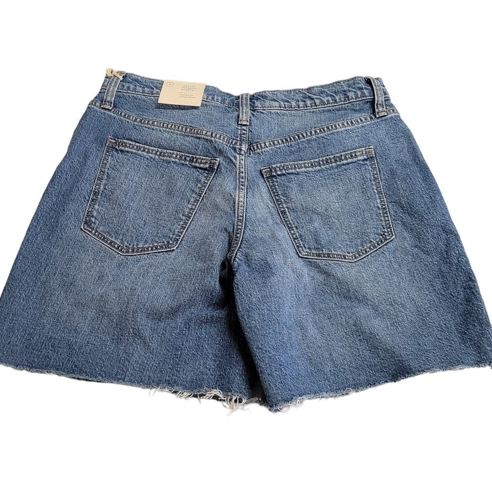 Women's High-Rise Vintage Bermuda Jean Shorts - Universal Thread, 6 / 28R