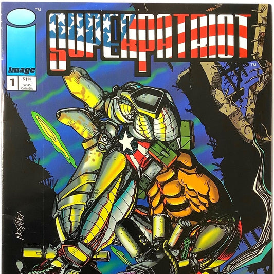 Superpatriot #1, Jul 1993, NM 9.4, Image Comics