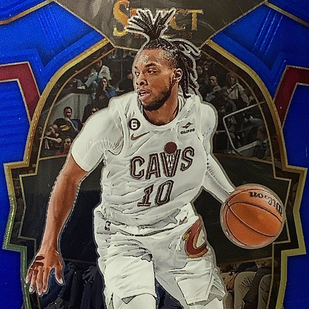 Darius Garland, Cleveland Cavaliers, Concourse Card #6 2022-23 NBA Panini Select