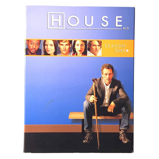 House, M.D.: Complete Season 1 (6-CD Set, 2007) 16 Hours & 5 Minutes - Drama TV