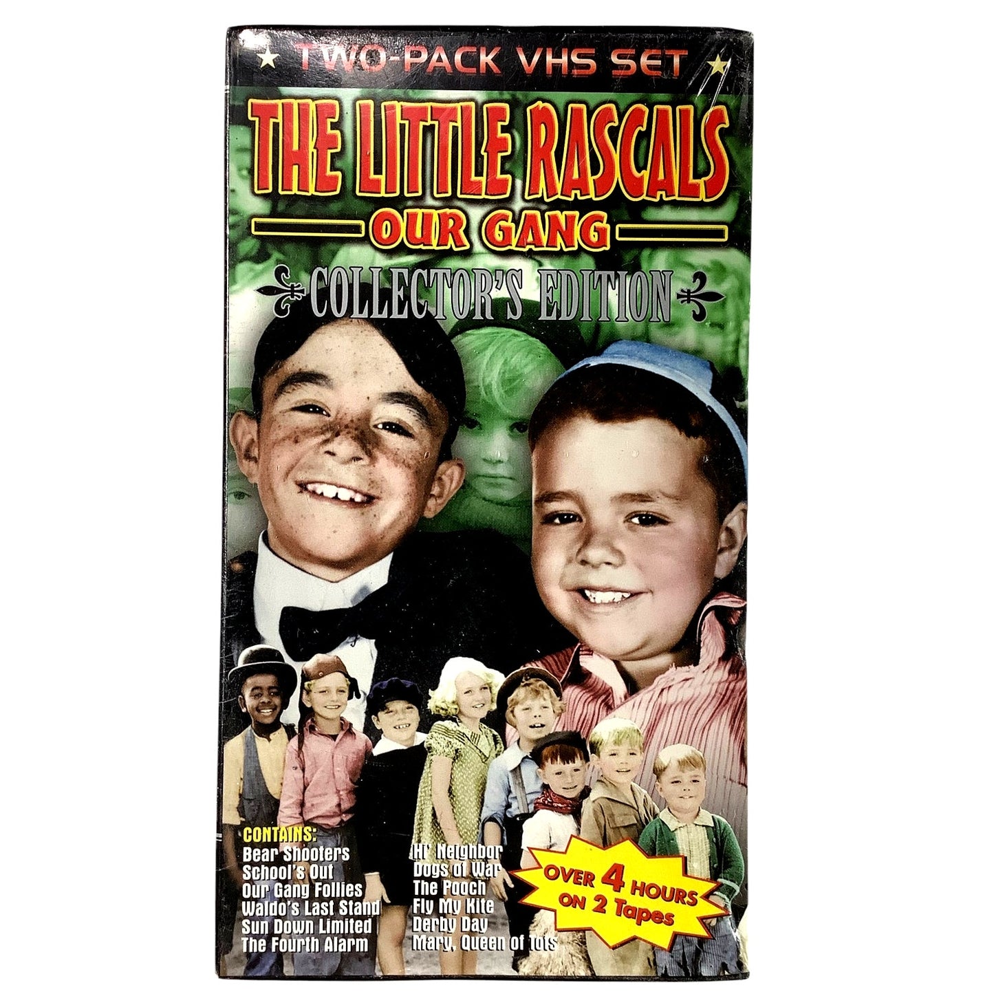 2004 The Little Rascals & Our Gang Collector's Edition [2 Tape Box Set], NIP