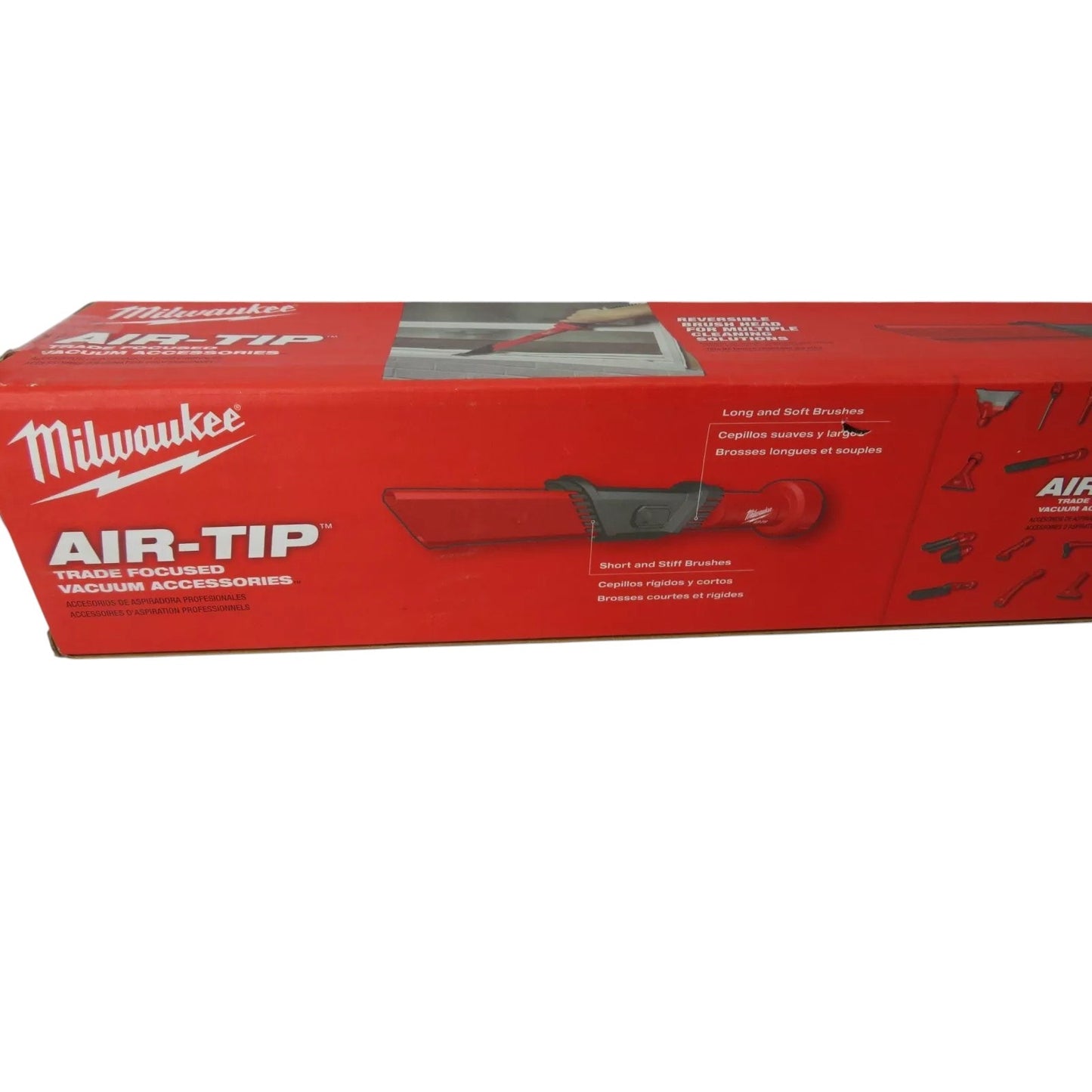 Milwaukee AIR-TIP 3-in-1 Crevice and Brush Tool, Part No. 49-90-2023