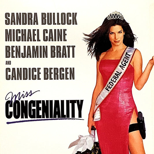 Miss Congeniality [DVD 2001) 109 Minutes of PG-13 Comedy