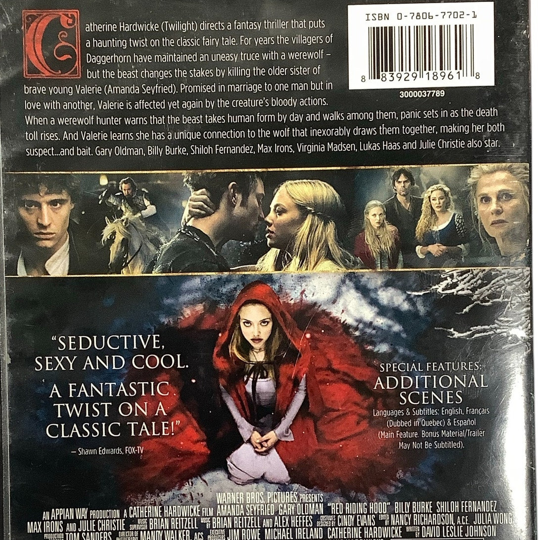 Red Riding Hood (DVD 2011) 100 Minutes of Science Fiction & Fantasy, Horror