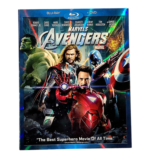 Marvel's: The Avengers [2012 Blu-ray + DVD] 143 Minutes of Action & Adventure