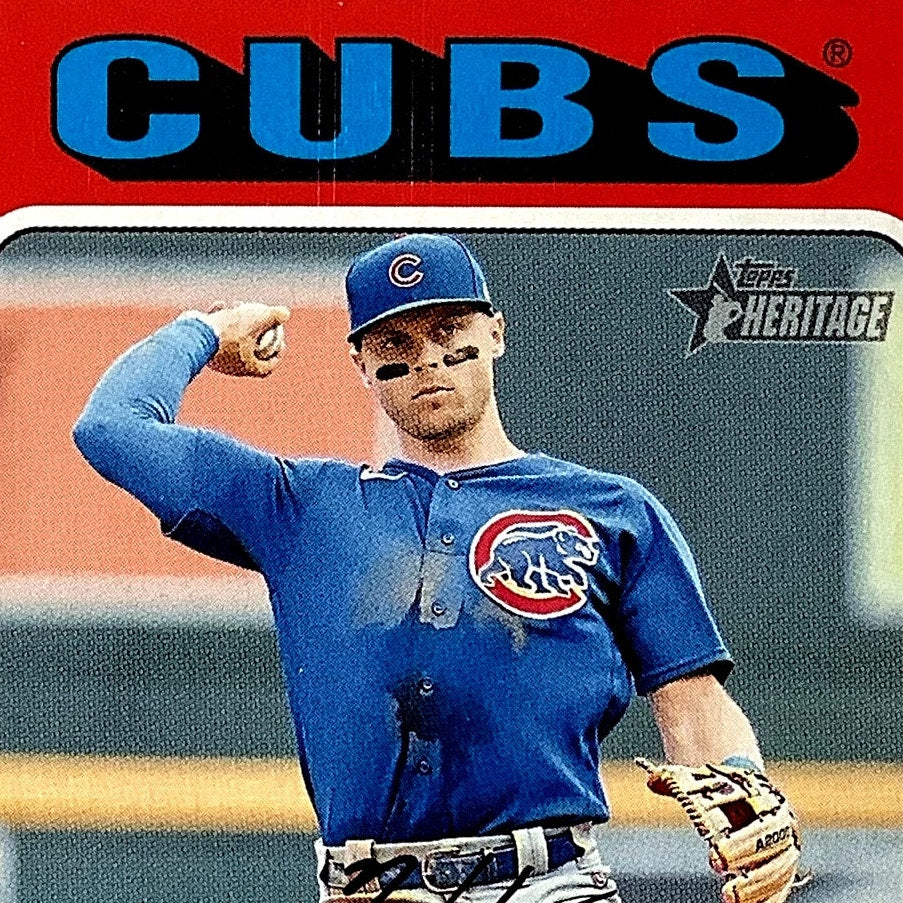 2024 Topps Heritage - Nico Hoerner, Chicago Cubs 2B, Card #280, NM+