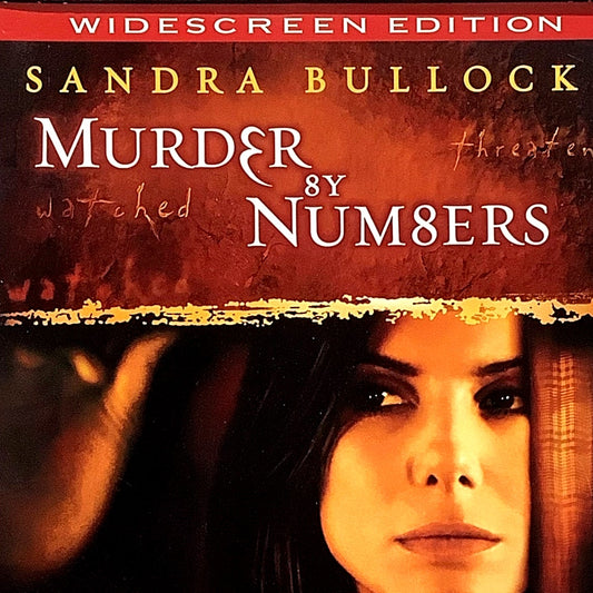 Murder by Numbers (Widescreen) 2002 DVD, 120 Minutes of Mystery Thriller