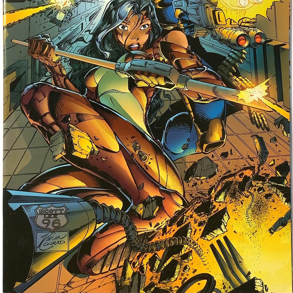 Weapon Zero #10, Mar 2000, NM 9.4, Image Comics