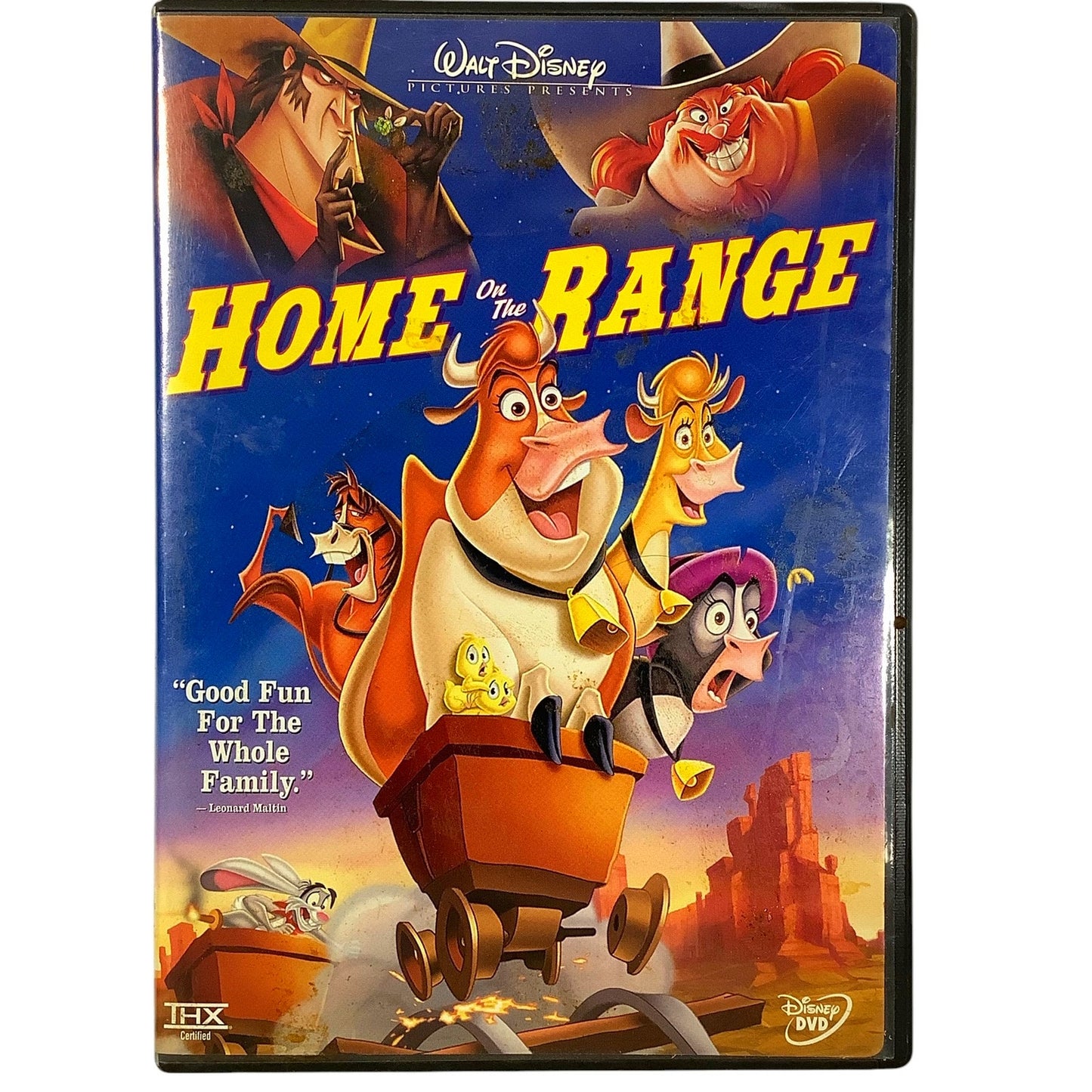 Walt Disney's Home On The Range (DVD 2004) 76 Minutes of Animation for Children