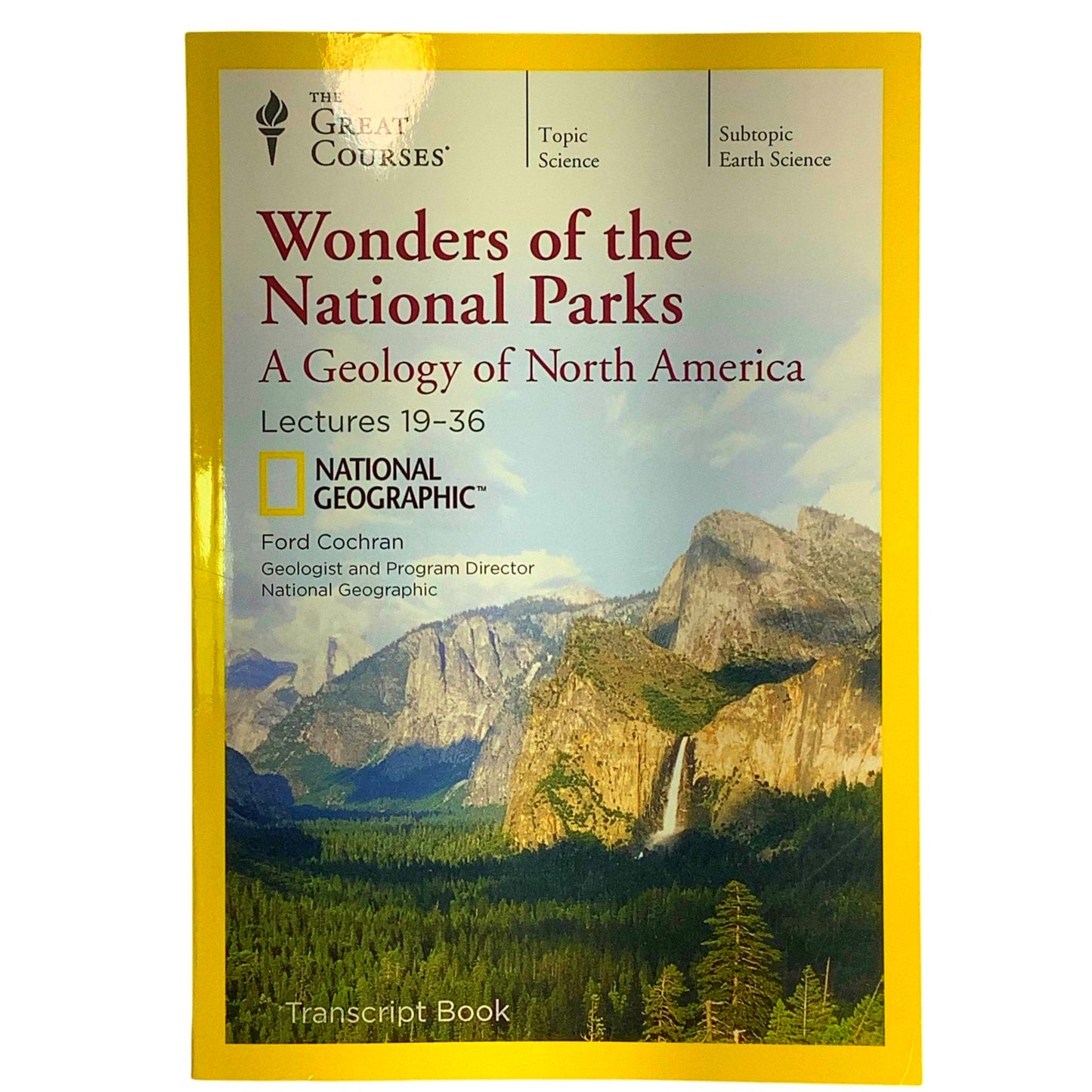 Nat. Geo. 3 Book Set- Wonders of the National Parks: A Geology of North America