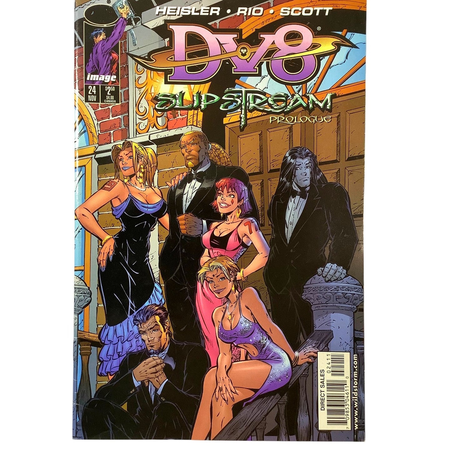 DV8 Slipstream #24, Prologue, Nov 1998, NM 9.4, Image Comics