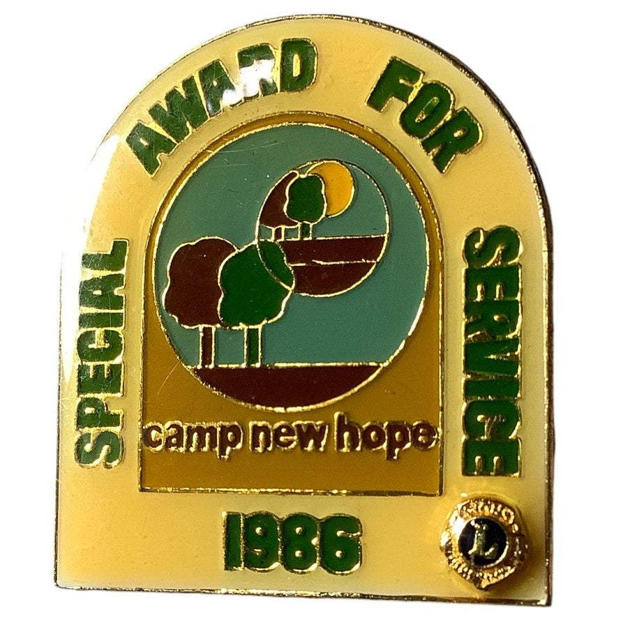 1986 Lions Club International, Camp New Hope, Special Award for Service