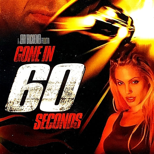 Gone in 60 Seconds (DVD, 2000) Action/Adventure, Nicolas Cage, Angelina Jolie