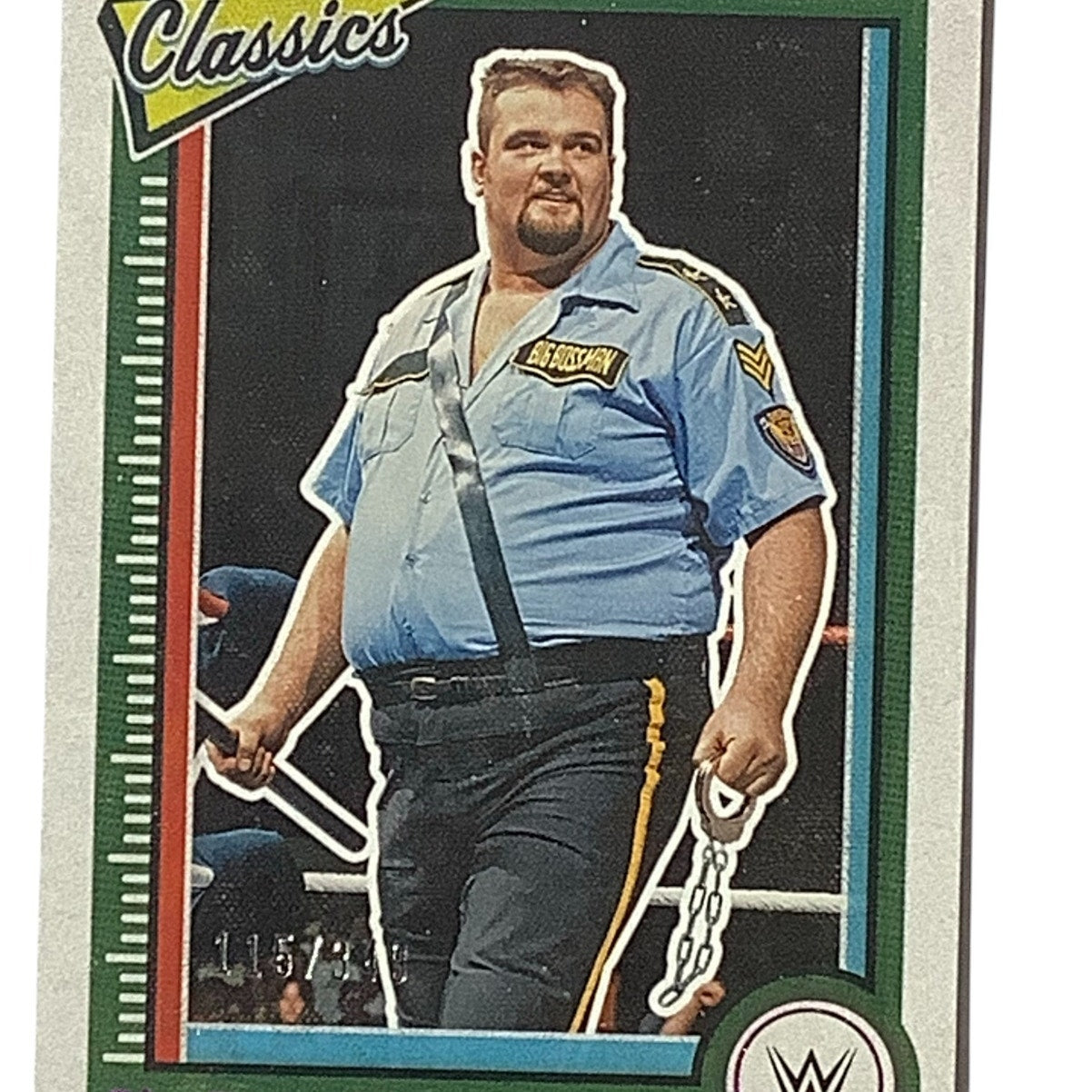 Limited #115/349 Big Boss Man Card 162, 2023 Panini -Chronicles Classics WWE NM+