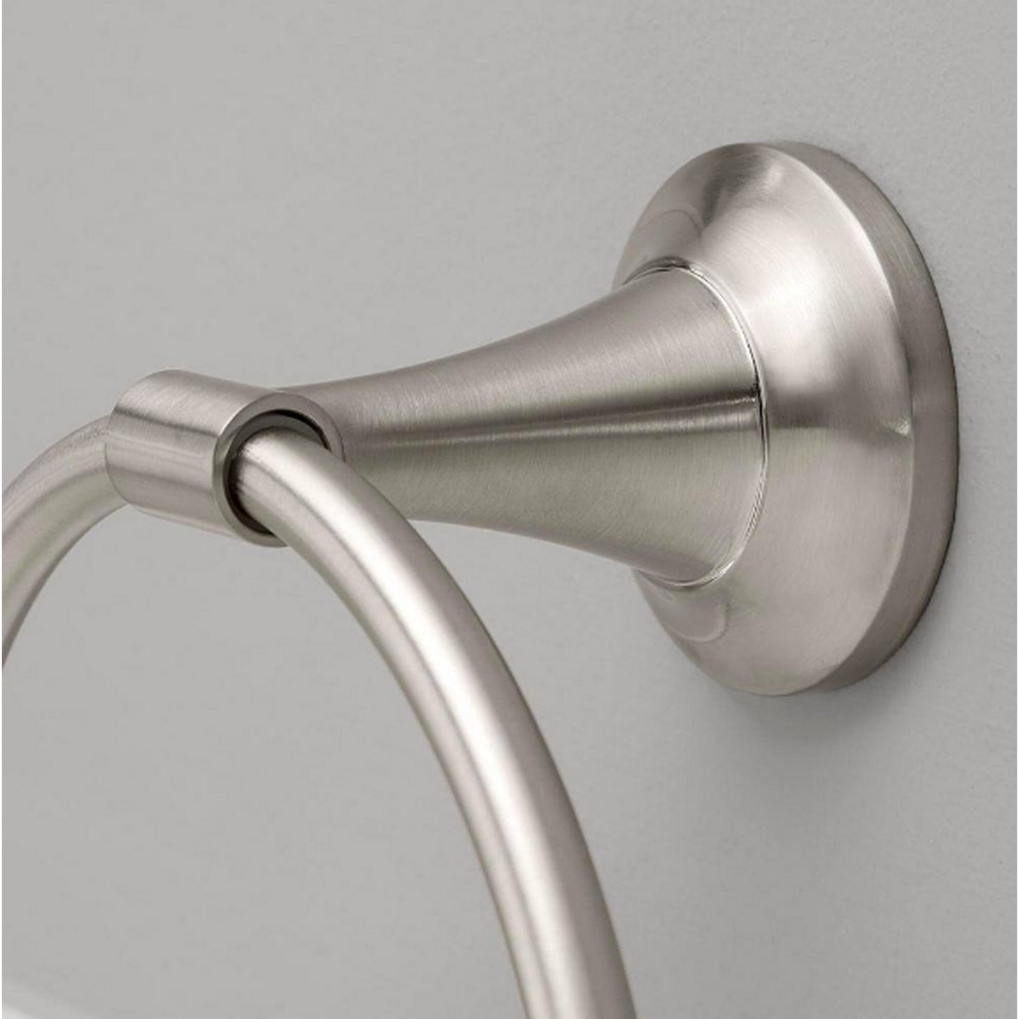 Glacier Bay Constructor Model/Style Towel Ring in Brushed Nickel