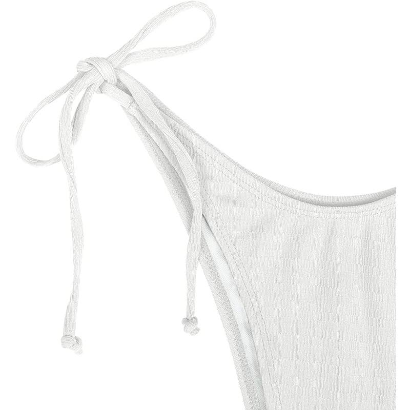ZAFUL High Cut Thong Bikini Set Swimsuits Cami String Sexy Bathing Suit SM (4)