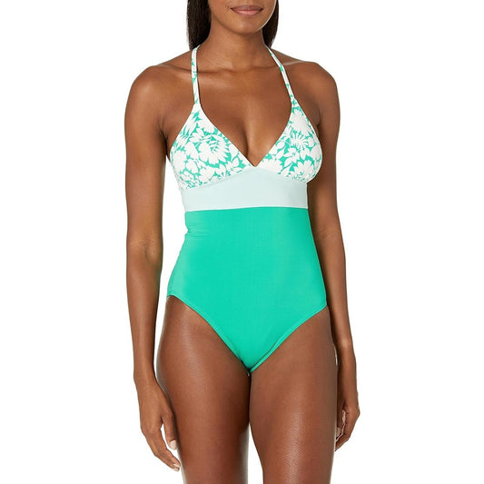 Carve Designs Women's Dahlia One Piece Swimsuit, Color: Felicity W. Fern, M (8)