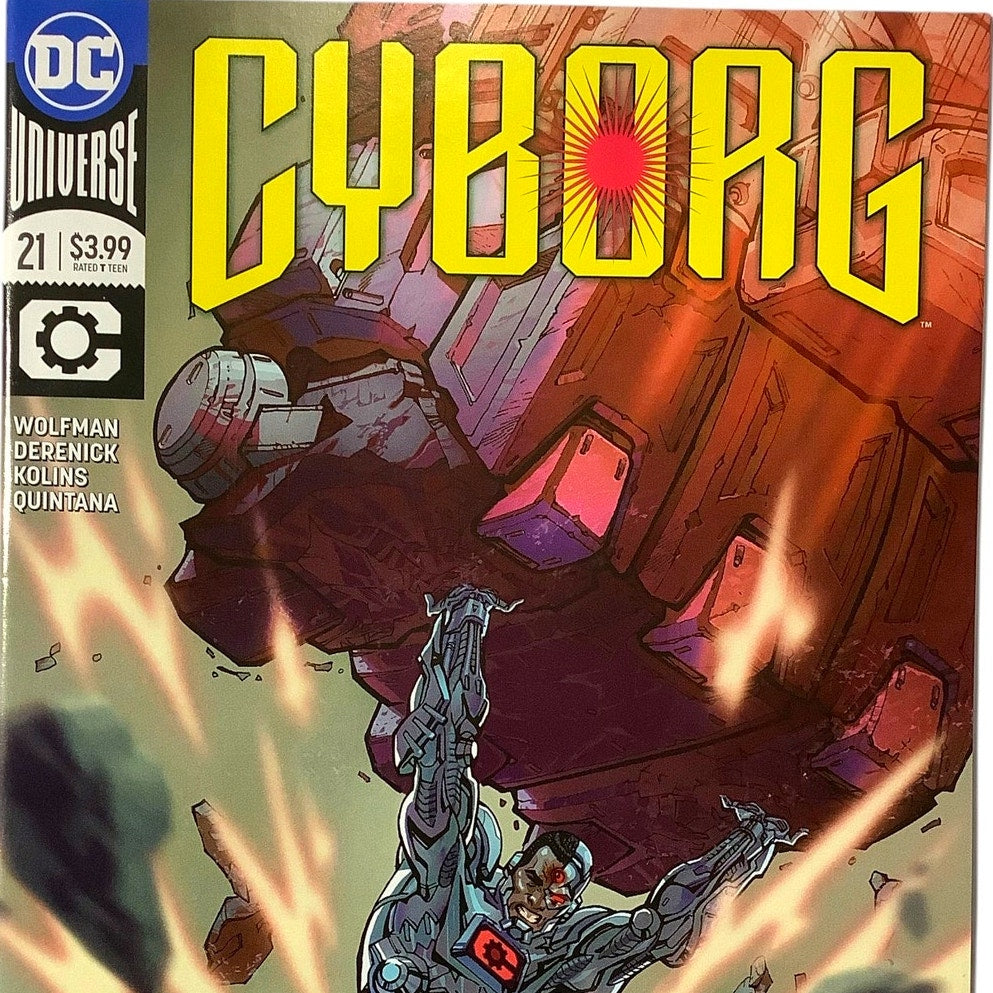 DC Universe Comics, Cyborg #2, Variant Cover, Jun 2018, NM 9.4