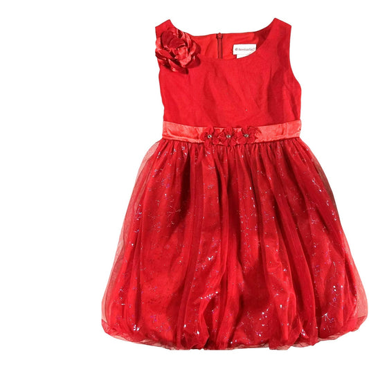 American Girl, Sparkling Twinkle Party Dress, Red, Size 14 , NWT