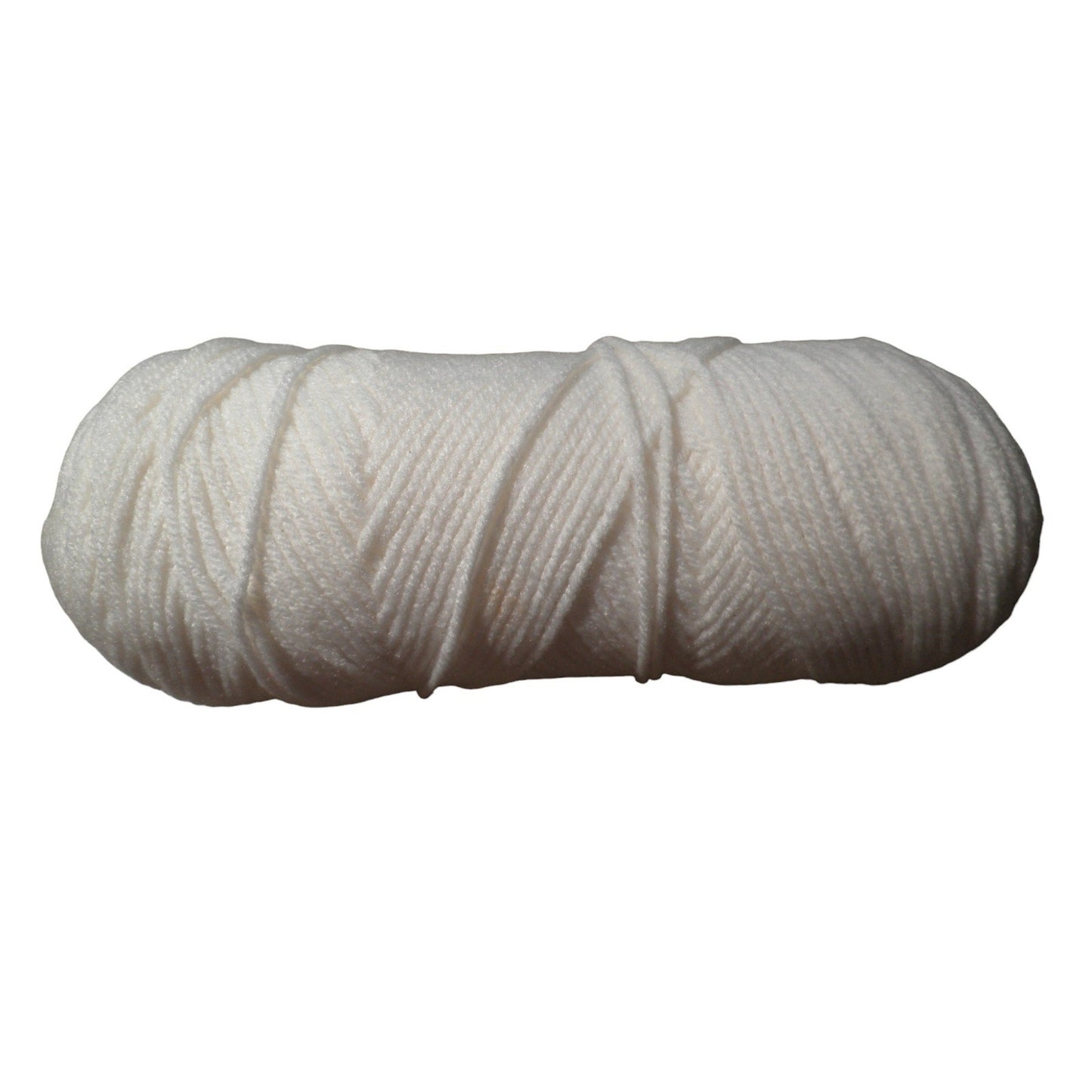 1 Skein 60% Acrylic & 40% Polyamide Yarn for Crafts, White