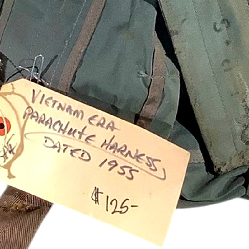 1955 Parachute Harness, No Parachute, Sold For Collectible Value, Not for Use